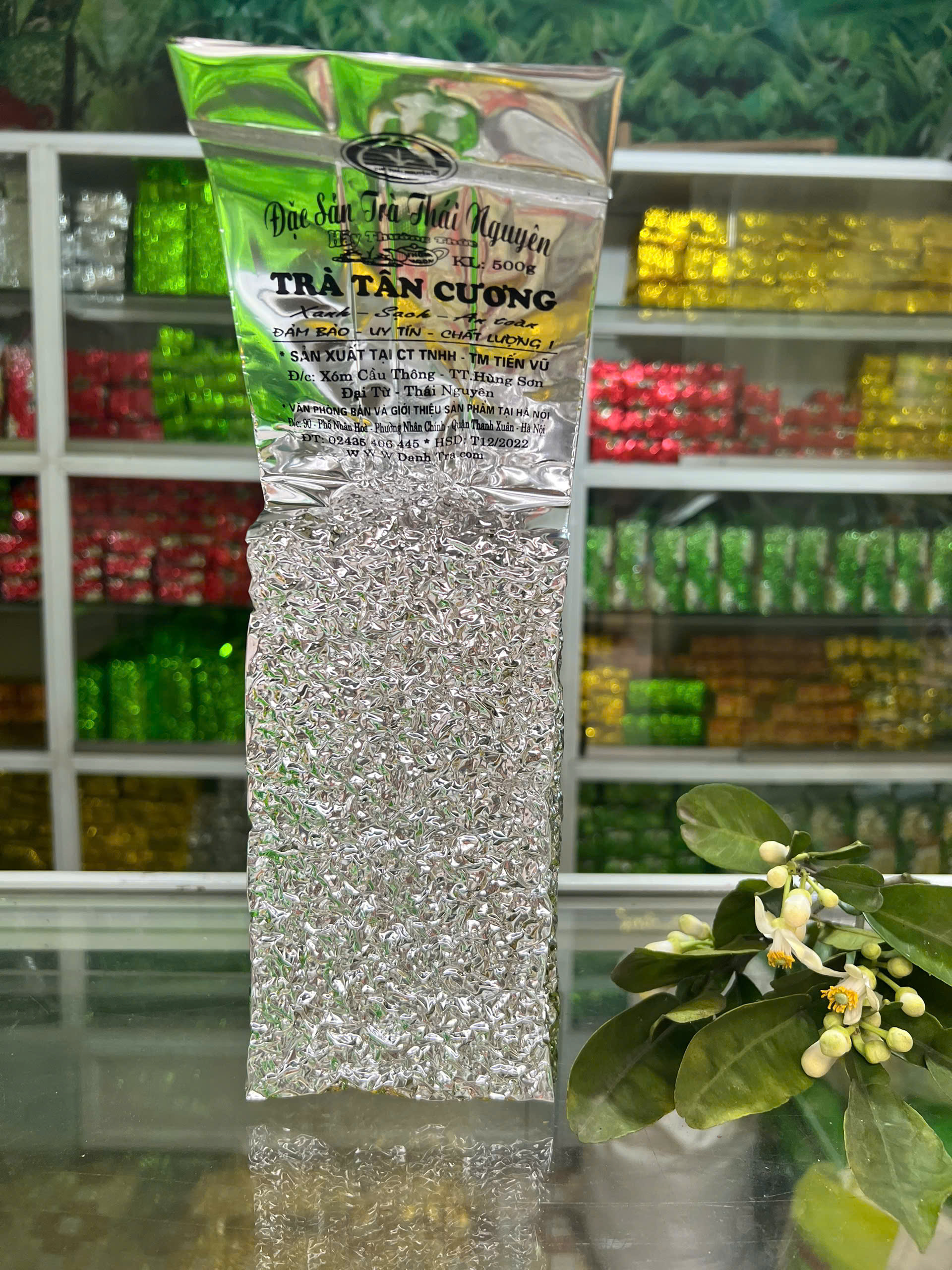 Trà Móc Câu “Bát Tiên” – Trà Xanh Tân Cương Thái Nguyên 500g