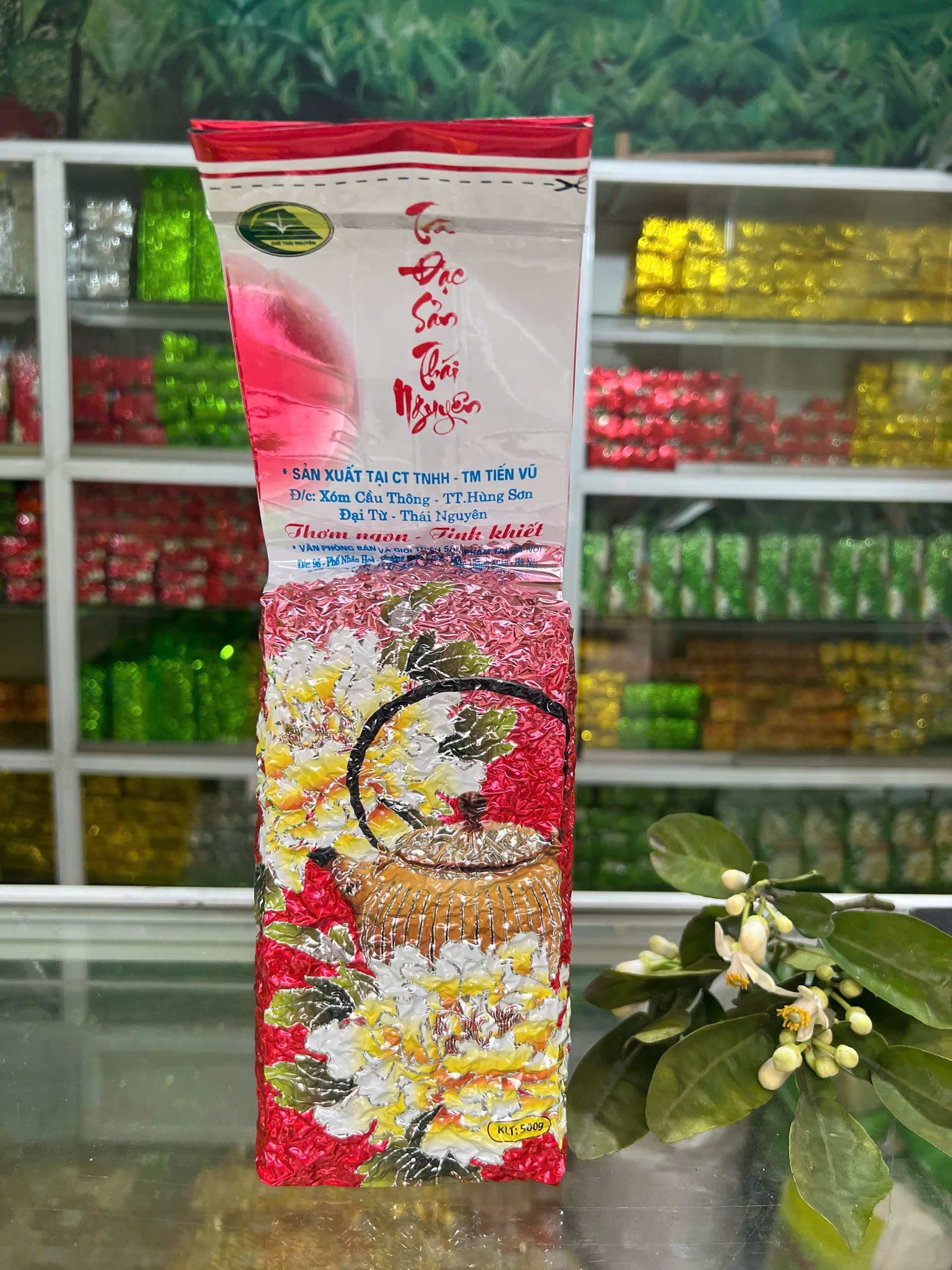 Trà Xanh Tân Cương Thái Nguyên 500g – Trà Kim Tiên A