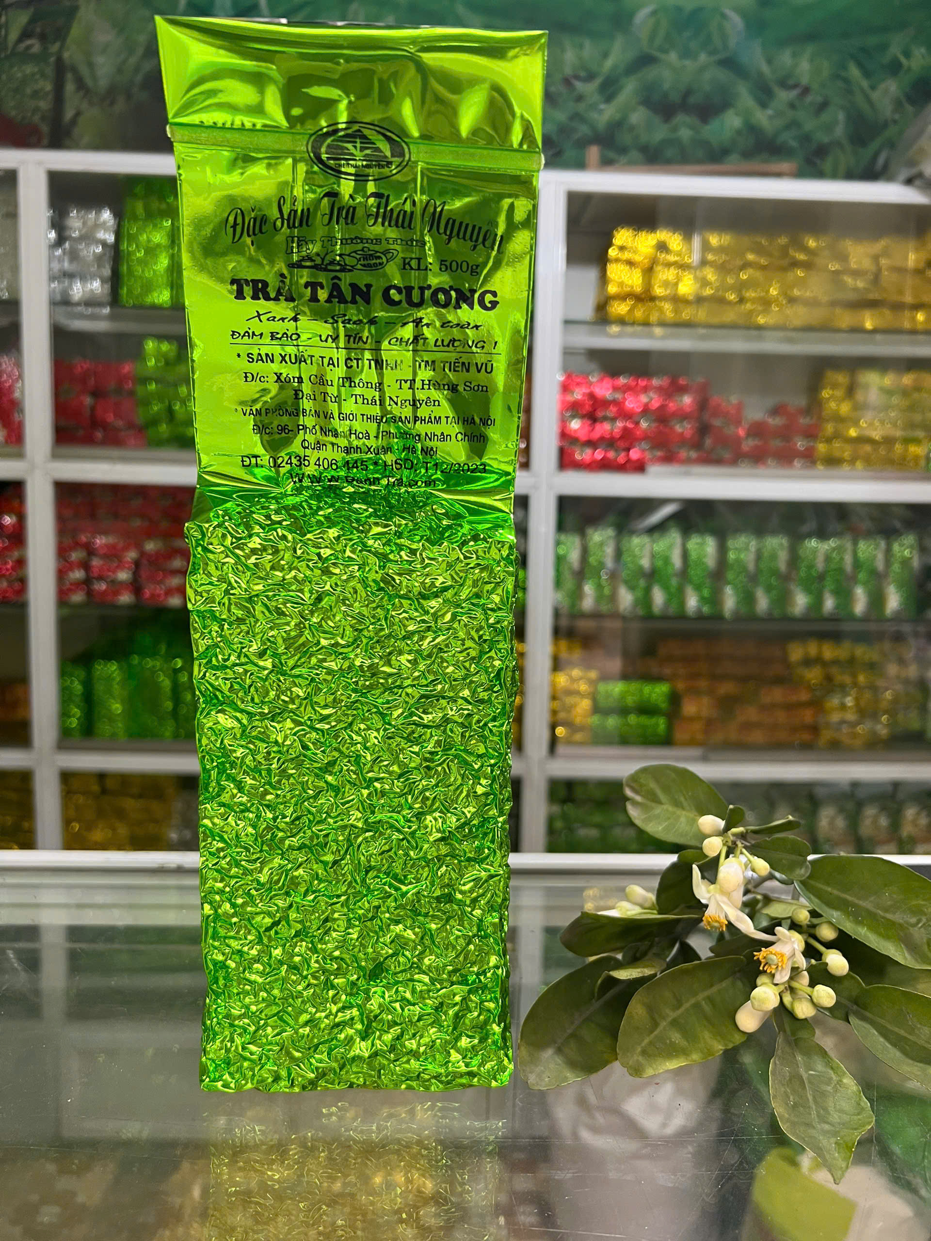 Trà Móc Câu “Bát Tiên” AAA – Trà Xanh Tân Cương Thái Nguyên 500g