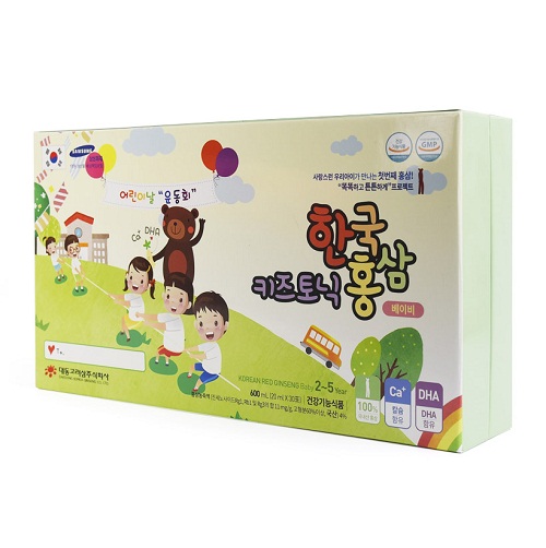 Hồng sâm trẻ em từ 2-5 tuổi