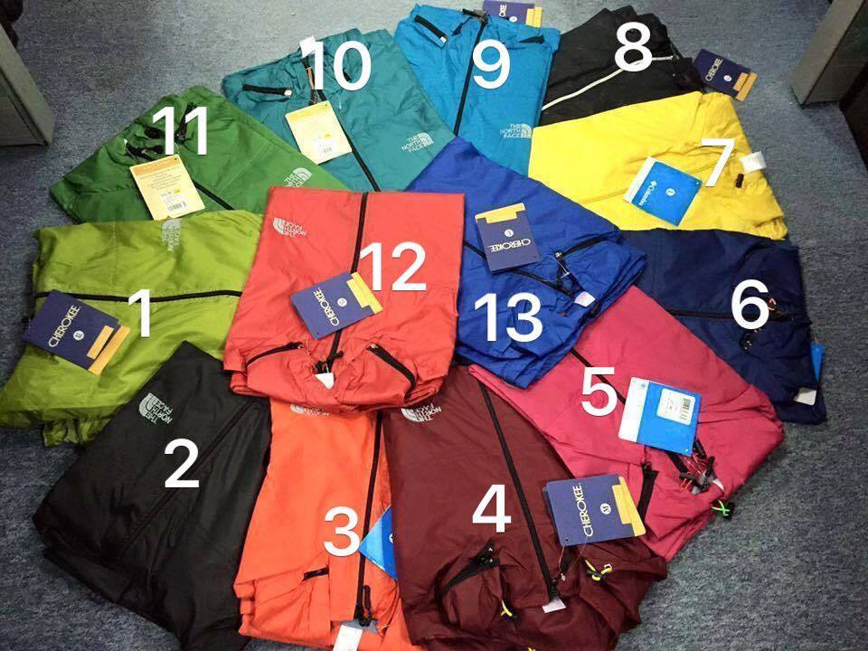 Áo gió 2 lớp màu trơn hàng đẹp the north face hàng chính hãng