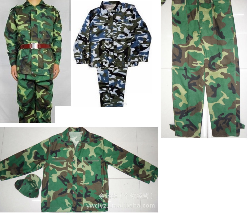 Thuê bộ quần áo lính dằn di ( 1 bộ gồm áo và quần)