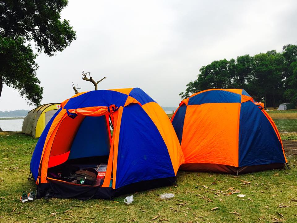 Lều trại 8 Người 2 lớp chống mưa chống thấm hàng chính hãng phân phối độc quyền