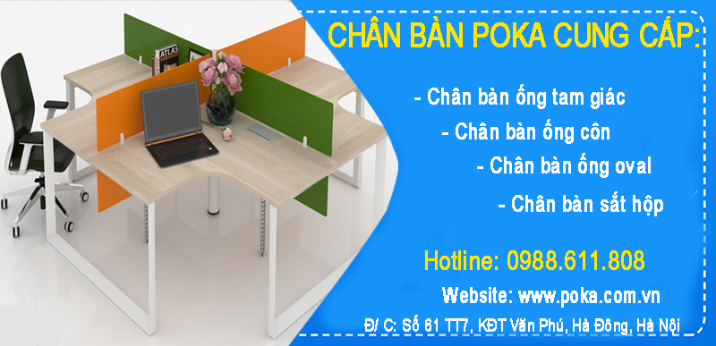 Địa chỉ mua chân bàn văn phòng tam giác Hà Nội