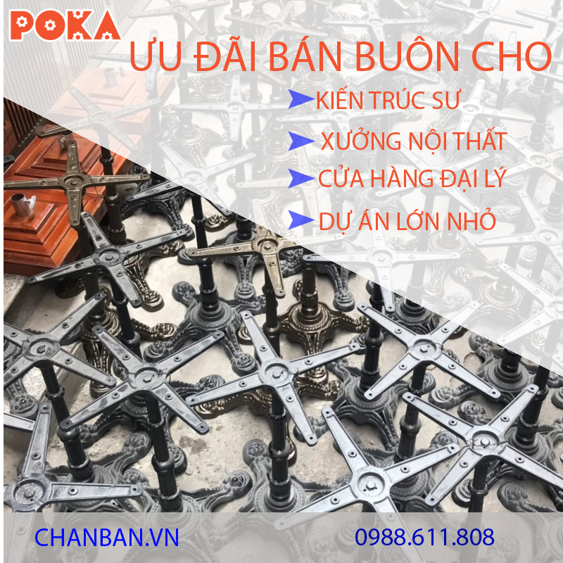 Tuyển đại lý chân bàn toàn quốc