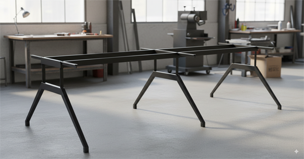 chân bàn họp 1200x2400