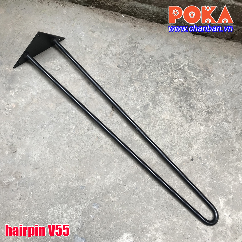 Chân sắt hairpin 55cm