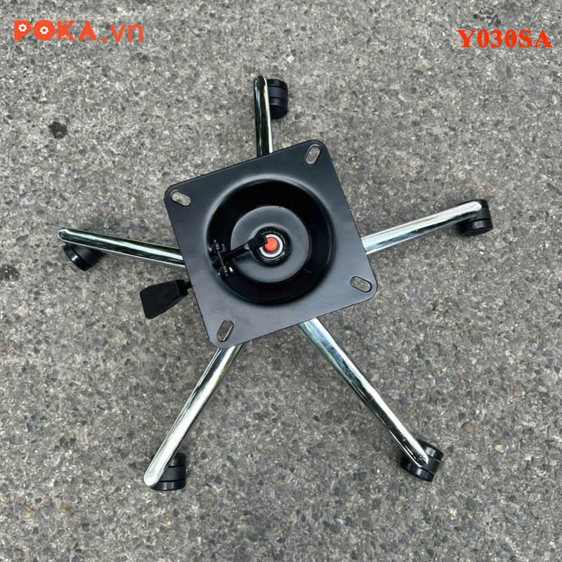 Chân ghế 5 nhánh xoay nâng hạ Y030SA