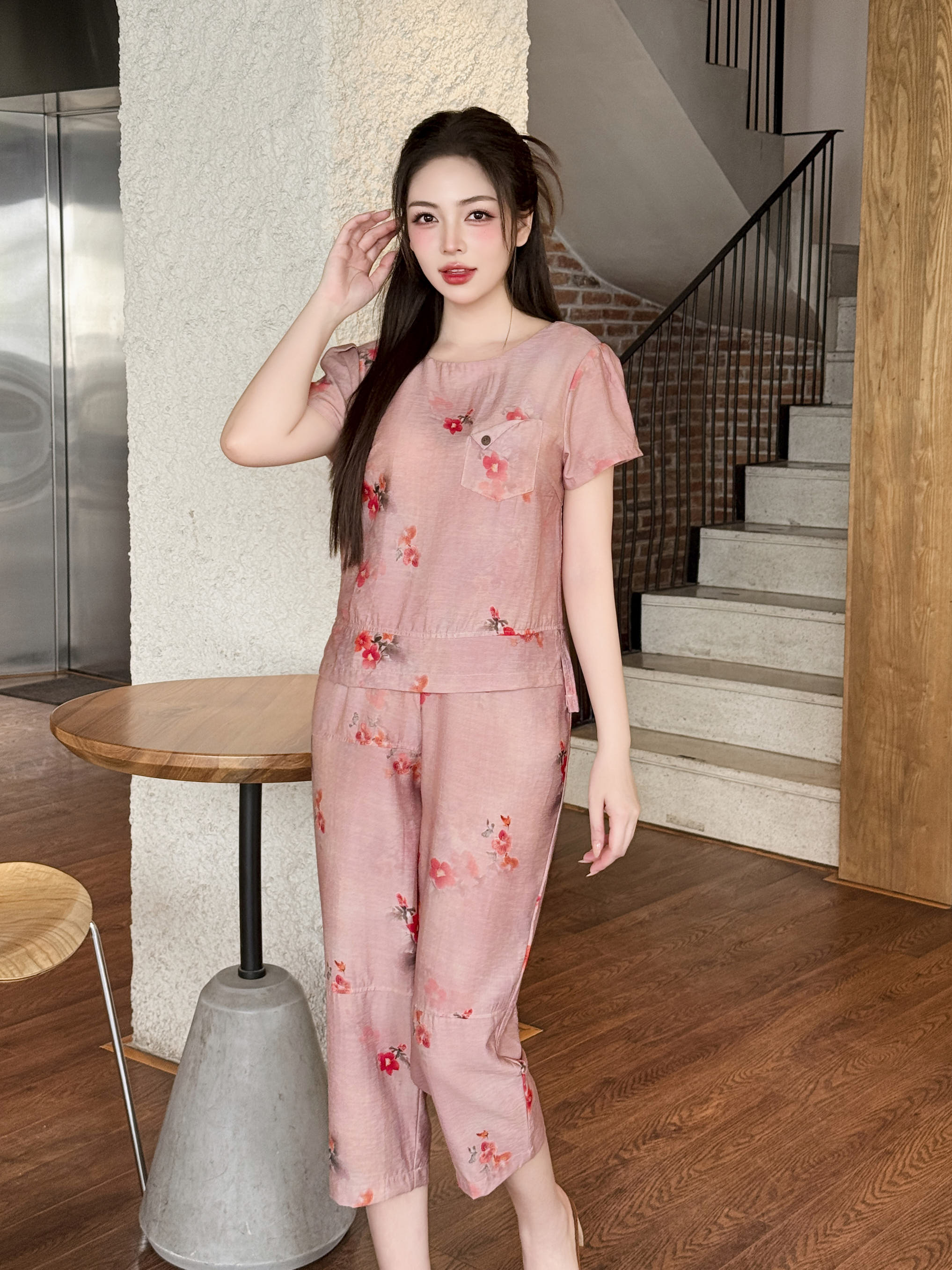 Bộ set đũi túi ngực