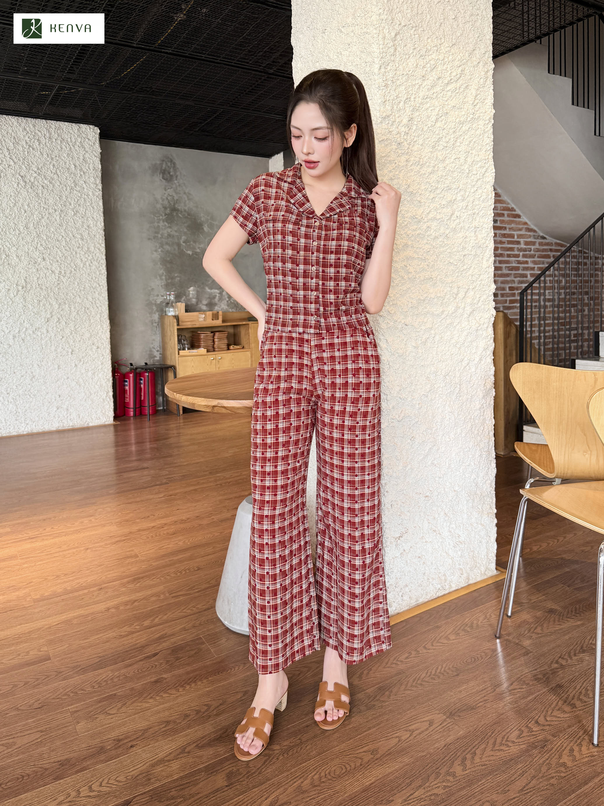 Bộ set lanh cổ bẻ