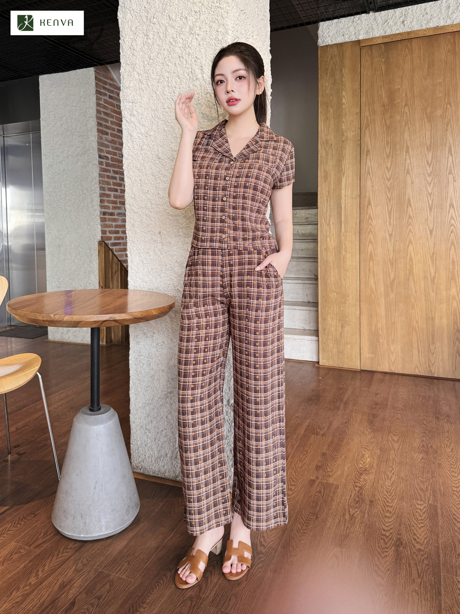 Bộ set lanh cổ bẻ