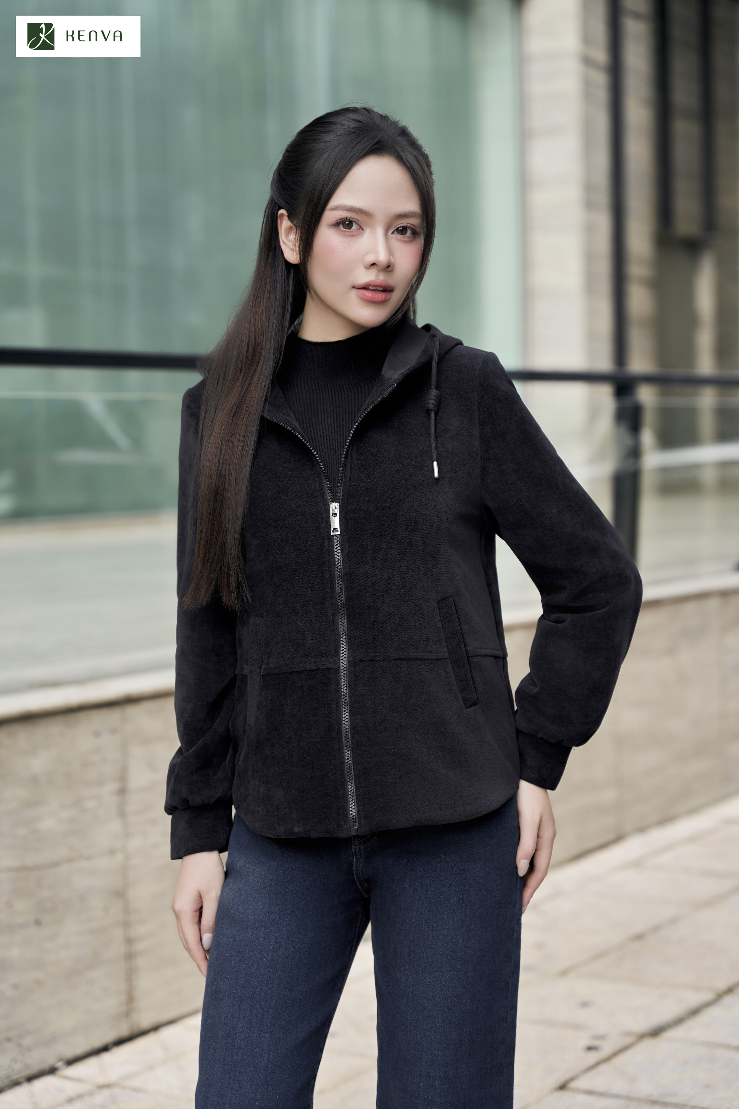 Áo Khoác Nhung