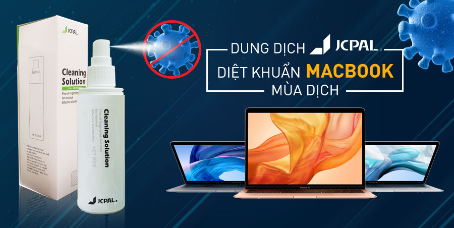 Vệ Sinh Phụ Kiện Apple Đúng Cách Bằng Dung Dịch Vệ Sinh JCPAL