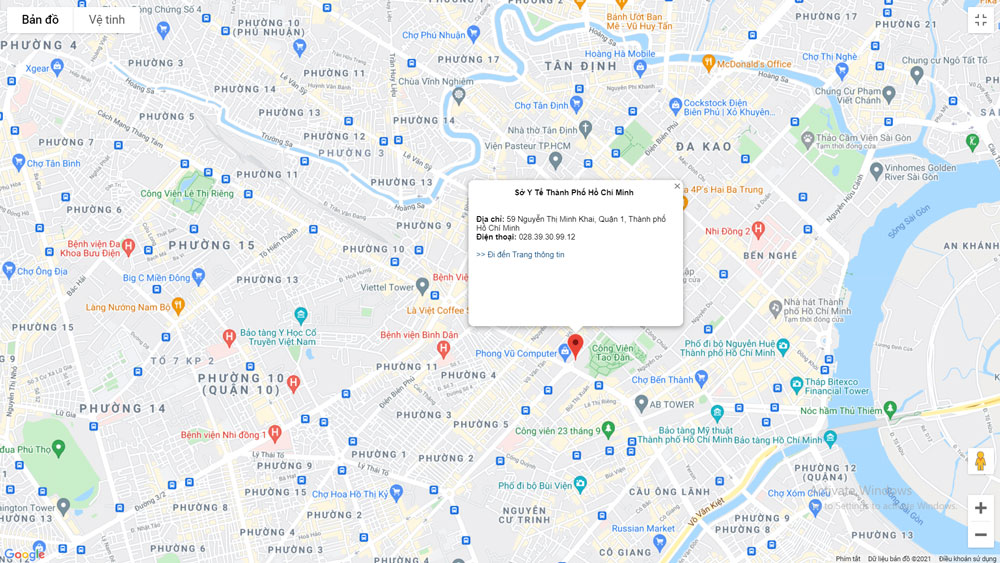 Hồ Chí Minh hỗ trợ cập nhật Google Maps về dịch COVID-19