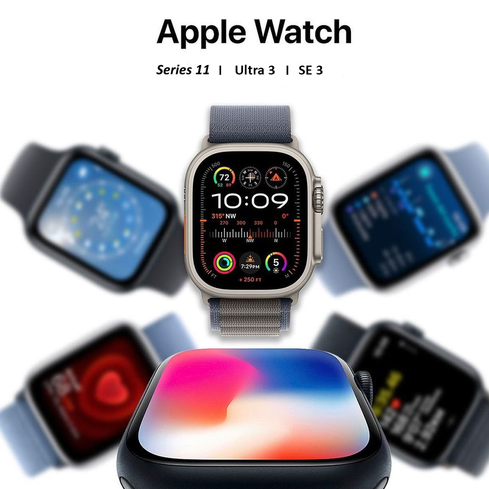 Apple Watch 2025: Bộ Ba SE 3, Series 11 và Ultra 3 – Thanh Lịch, Hiện Đại và Thông Minh