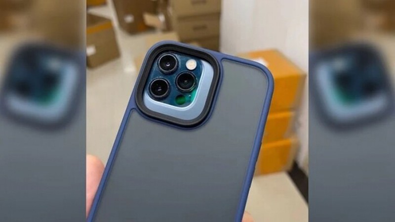 Rò rỉ ốp IPHONE 13 tiết lộ cụm camera phiên bản Pro siêu to khổng lồ