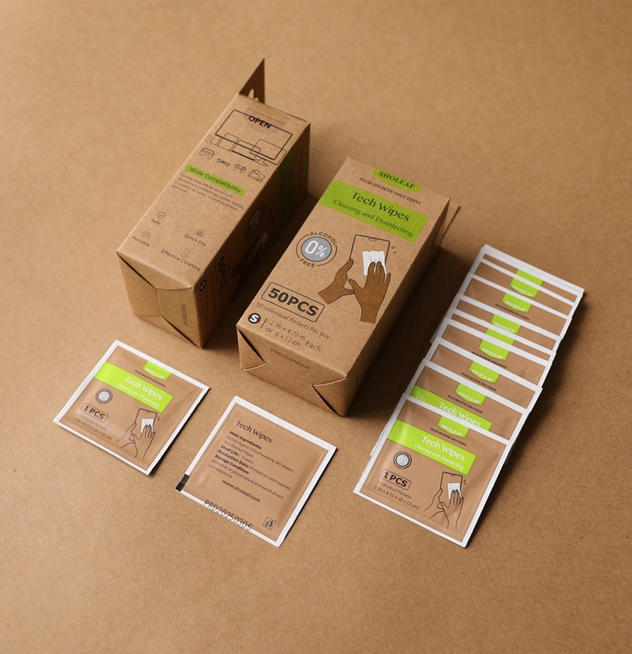 Khăn lau phụ kiện ShoLeaf – Bước tiến xanh trong thế giới phụ kiện công nghệ