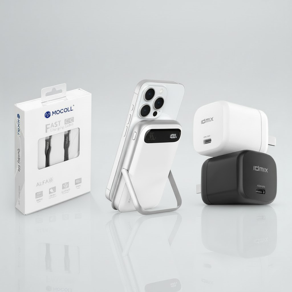 Cốc – Cáp sạc