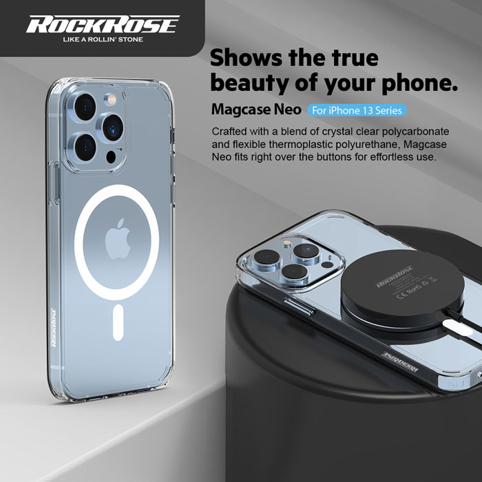 Ốp ROCKROSE Magcase Neo iPhone 13