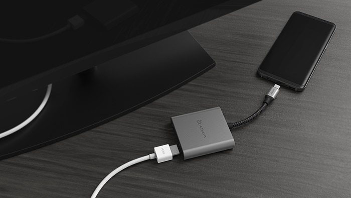 Cổng Chuyển| Hub 2in1 usb-c adam elements