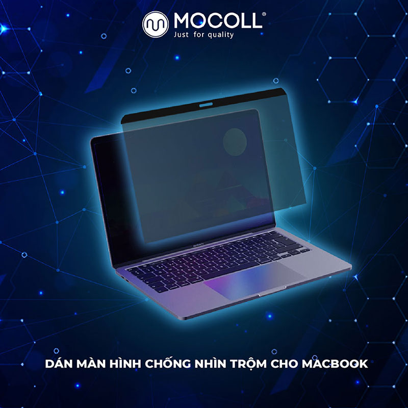 cường lực chống nhìn trộm thương hiệu Mocoll
