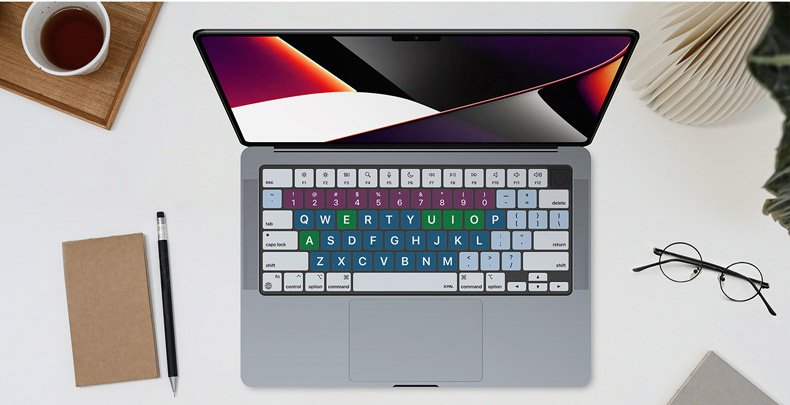 Phủ phím JCPAL Verskin Silicone Macbook Pro 14" / 16" 2021