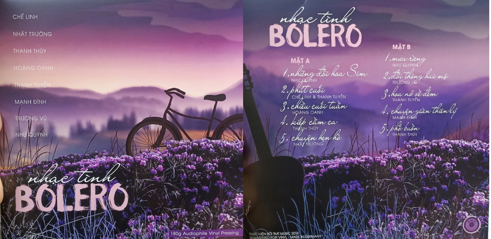 Đĩa than Nhạc Tình Bolero 1