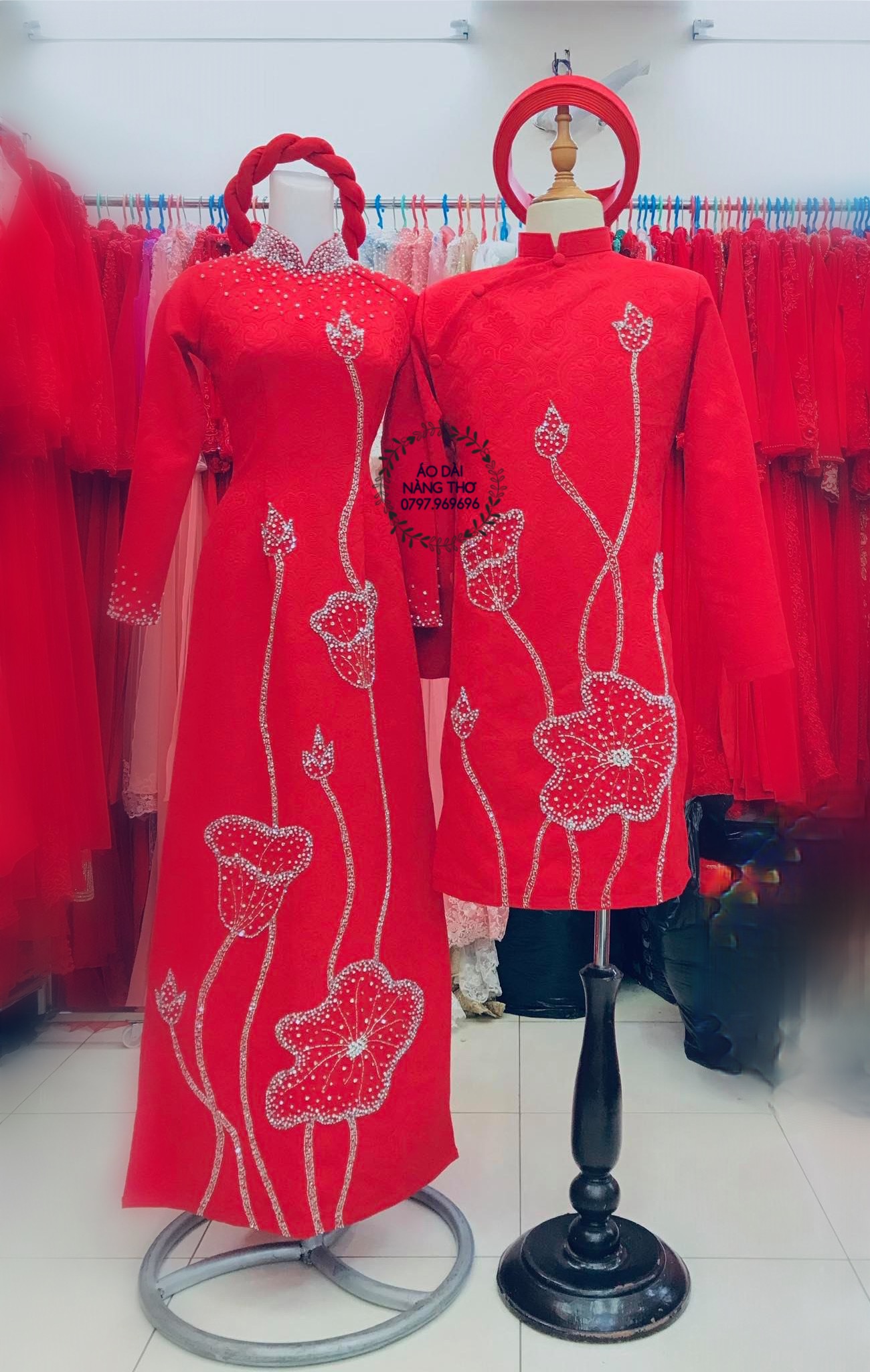 ÁO DÀI CẶP ĐÔI