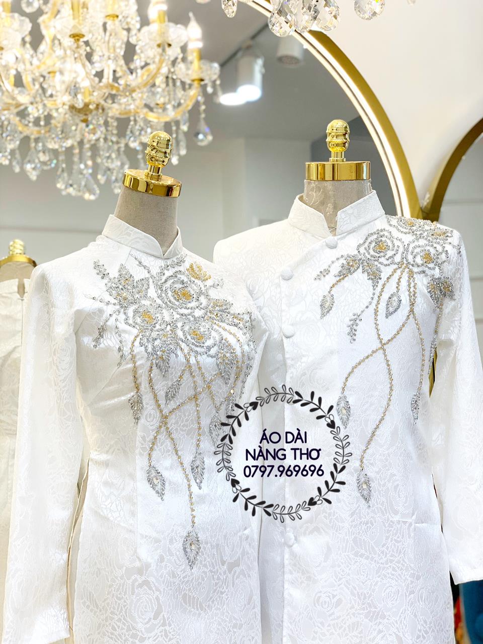 ÁO DÀI CÔ DÂU (KHÔNG BAO GỒM ÁO CHÚ RỂ)