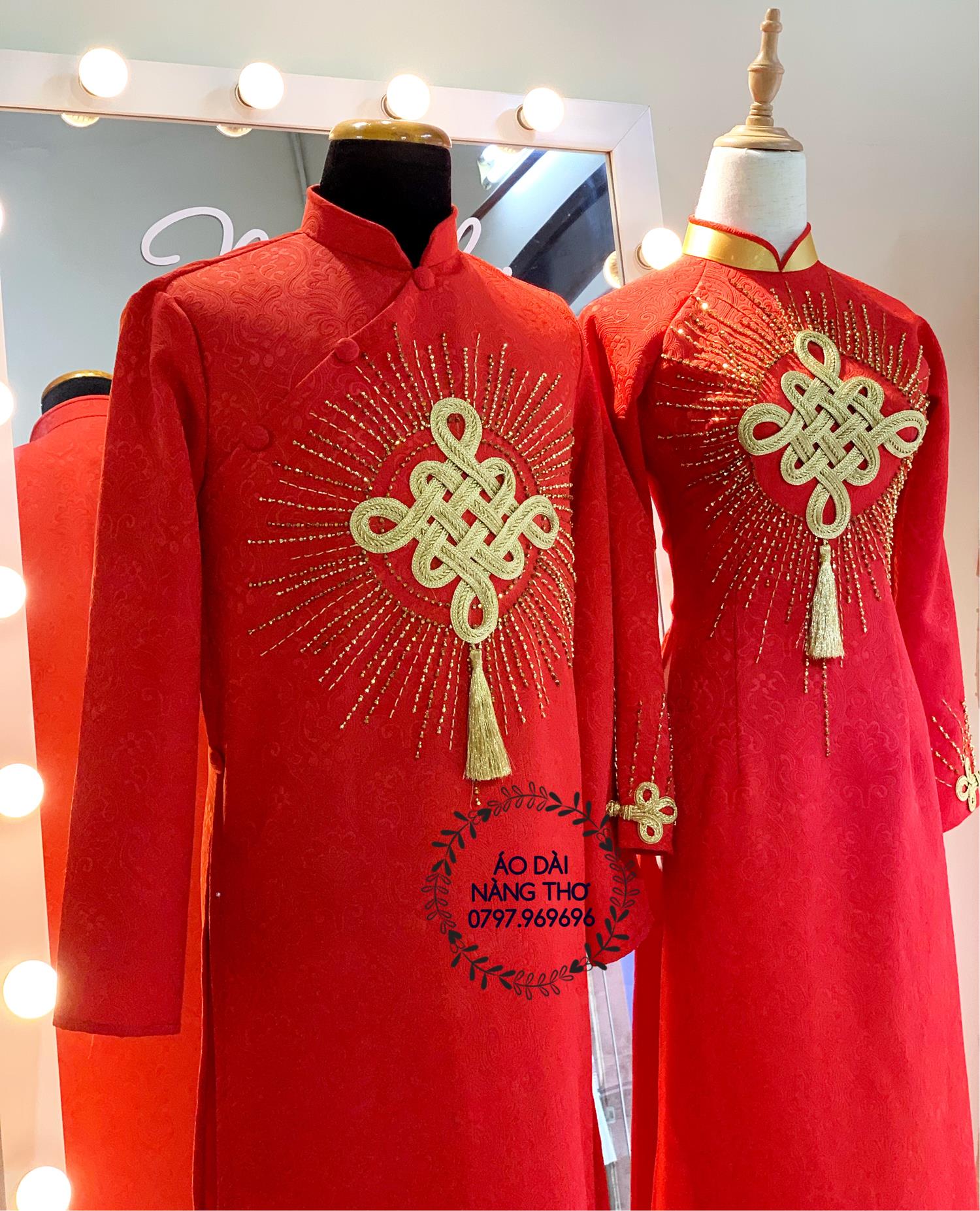 ÁO DÀI CÔ DÂU (KHÔNG BAO GỒM ÁO CHÚ RỂ)