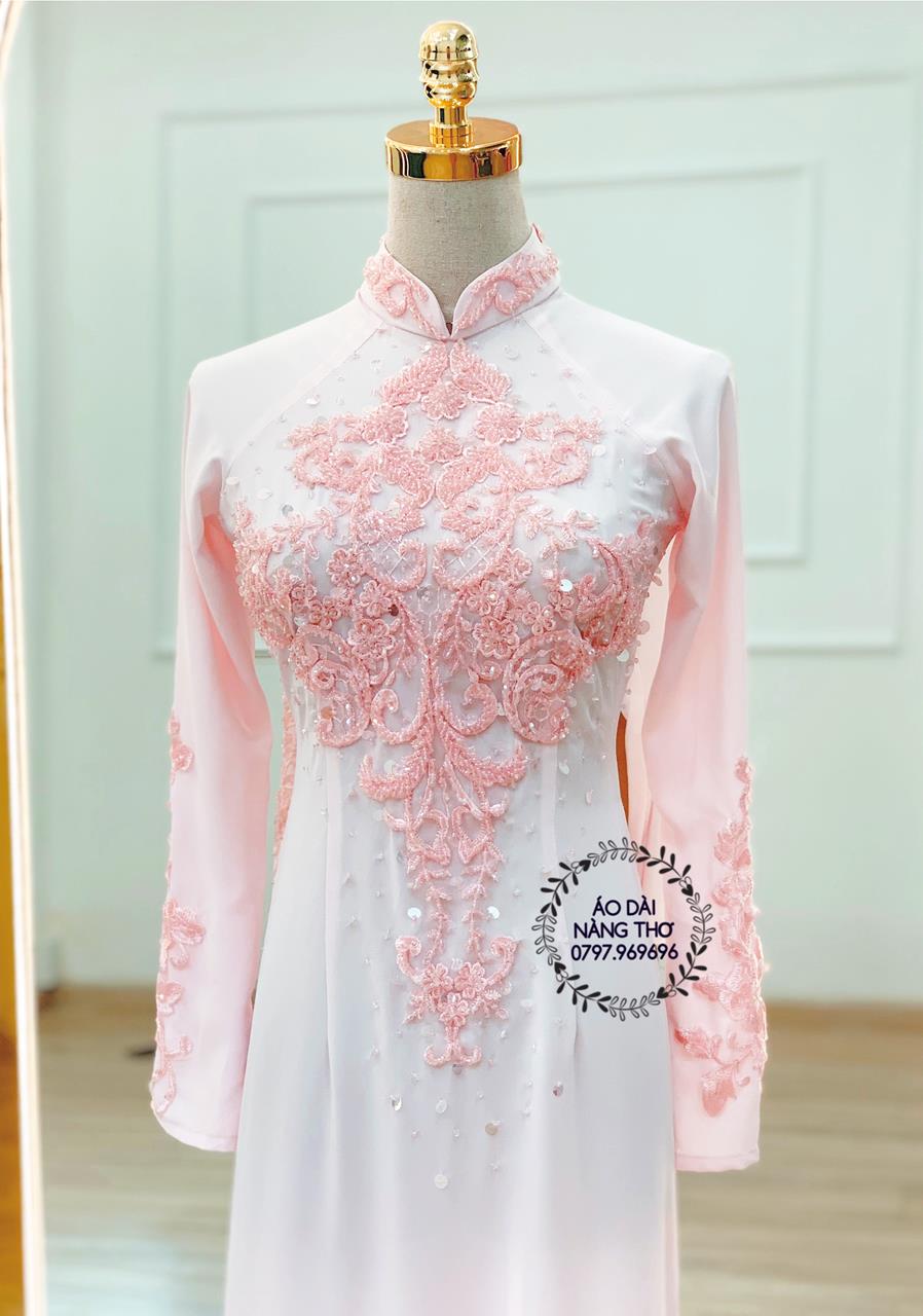 Váy cưới đẹp màu xanh ngọt ngào nữ tính – Tu Linh Boutique