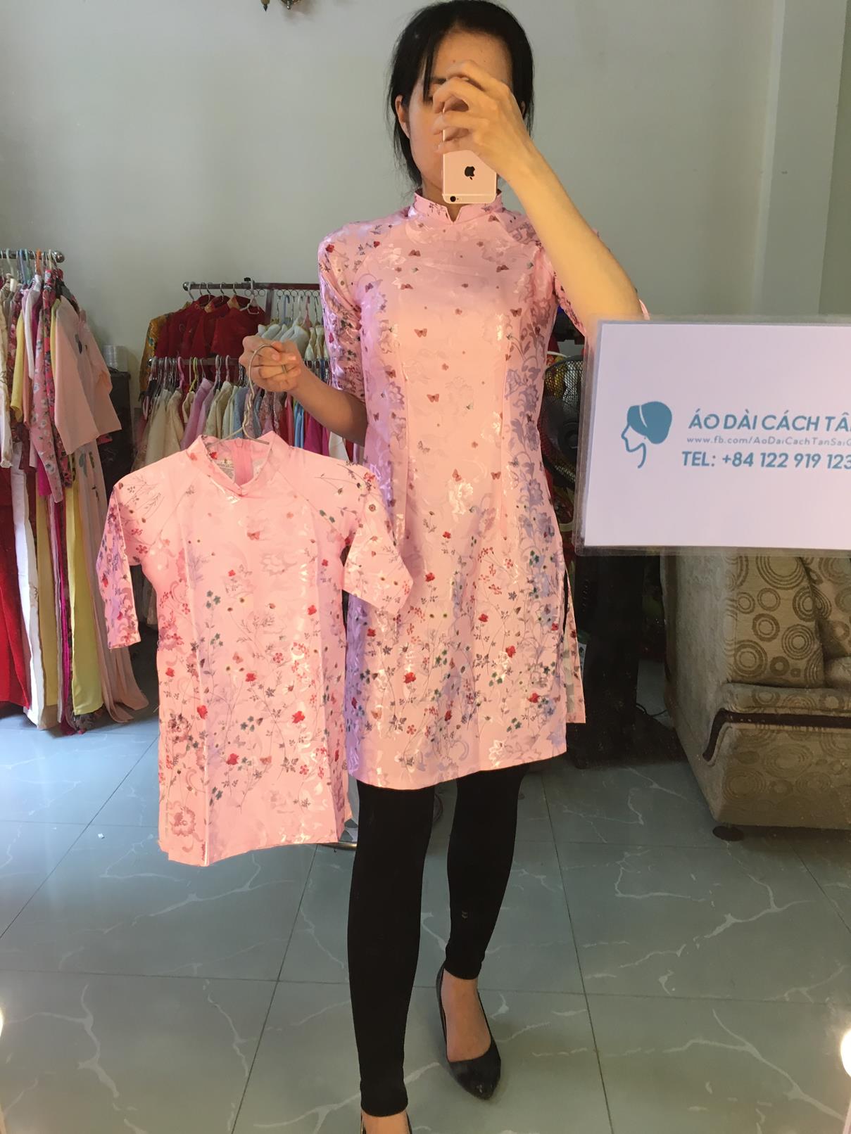 Áo Dài Mẹ Bé