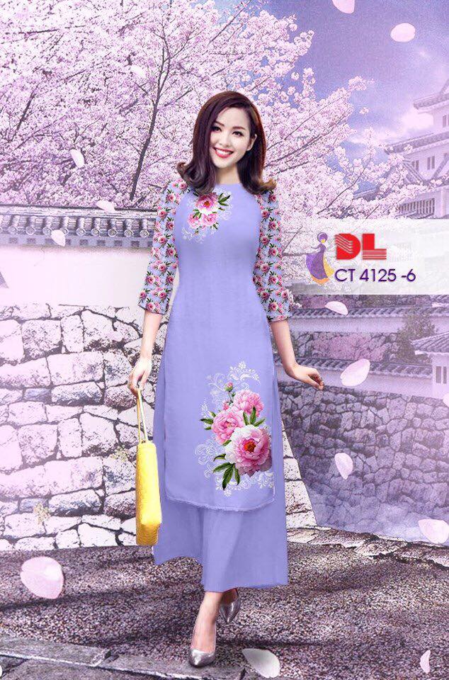 Áo Dài Lụa Truyền Thống