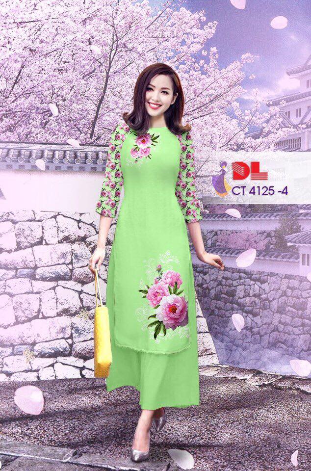 Áo Dài Lụa Truyền Thống