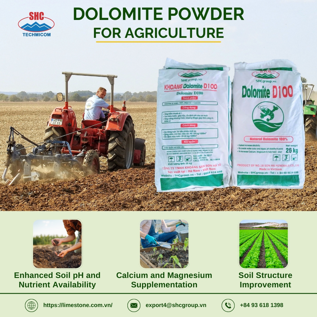 DOLOMITE POWDER - IMPROVING SOIL QUALITY AND PLANT GROWTH