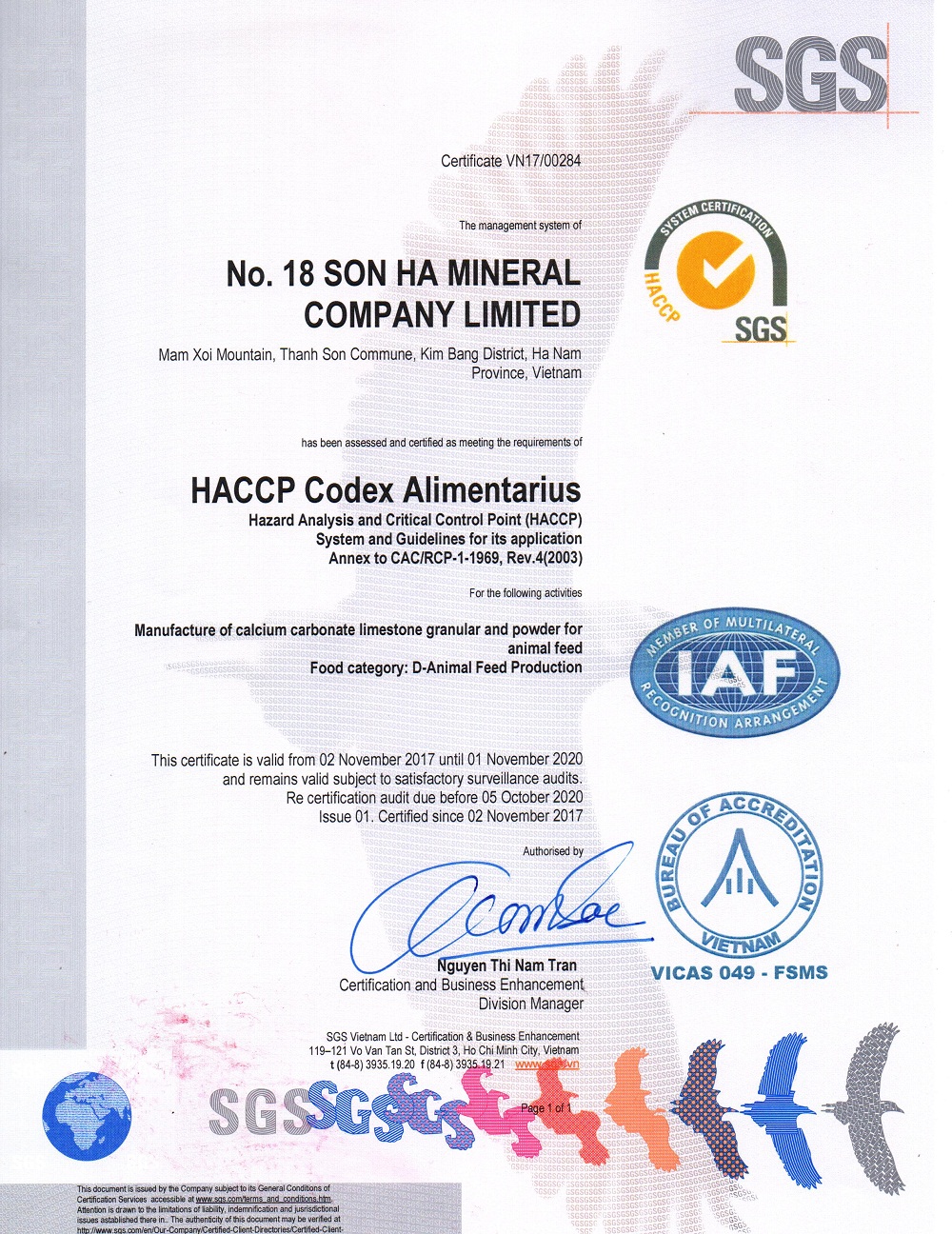 haccp certification
