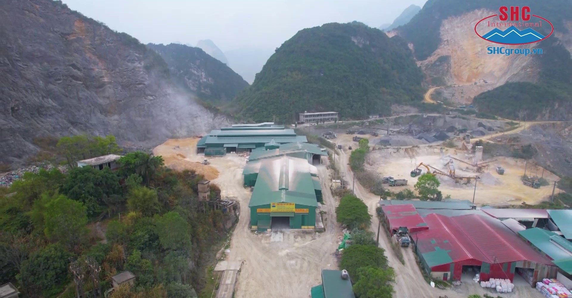 Vietnam Limestone Quarry 