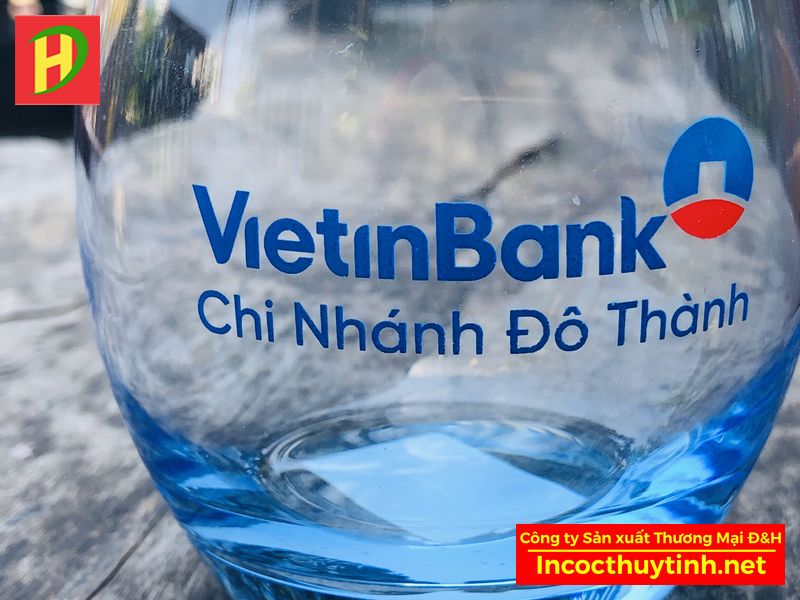 In ấn Cốc thủy tinh Ocean xanh dương