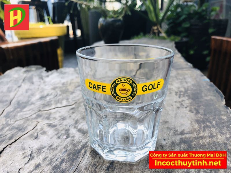 Cốc thủy tinh quán cafe 03