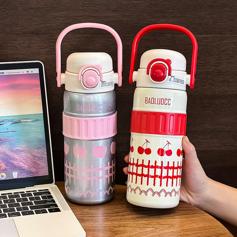 Bình giữ nhiệt BaoLoucc Dáng Dài Inox 316 Không Đổ Mồ Hôi Công Suất Lớn PC48