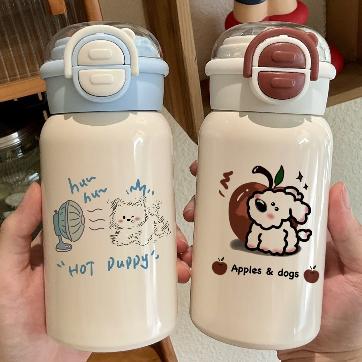 Bình giữ nhiệt inox 316ml, giữ nhiệt nóng lạnh roang silicon sạch sẽ tiện lợi dung tích 500ml BL-007