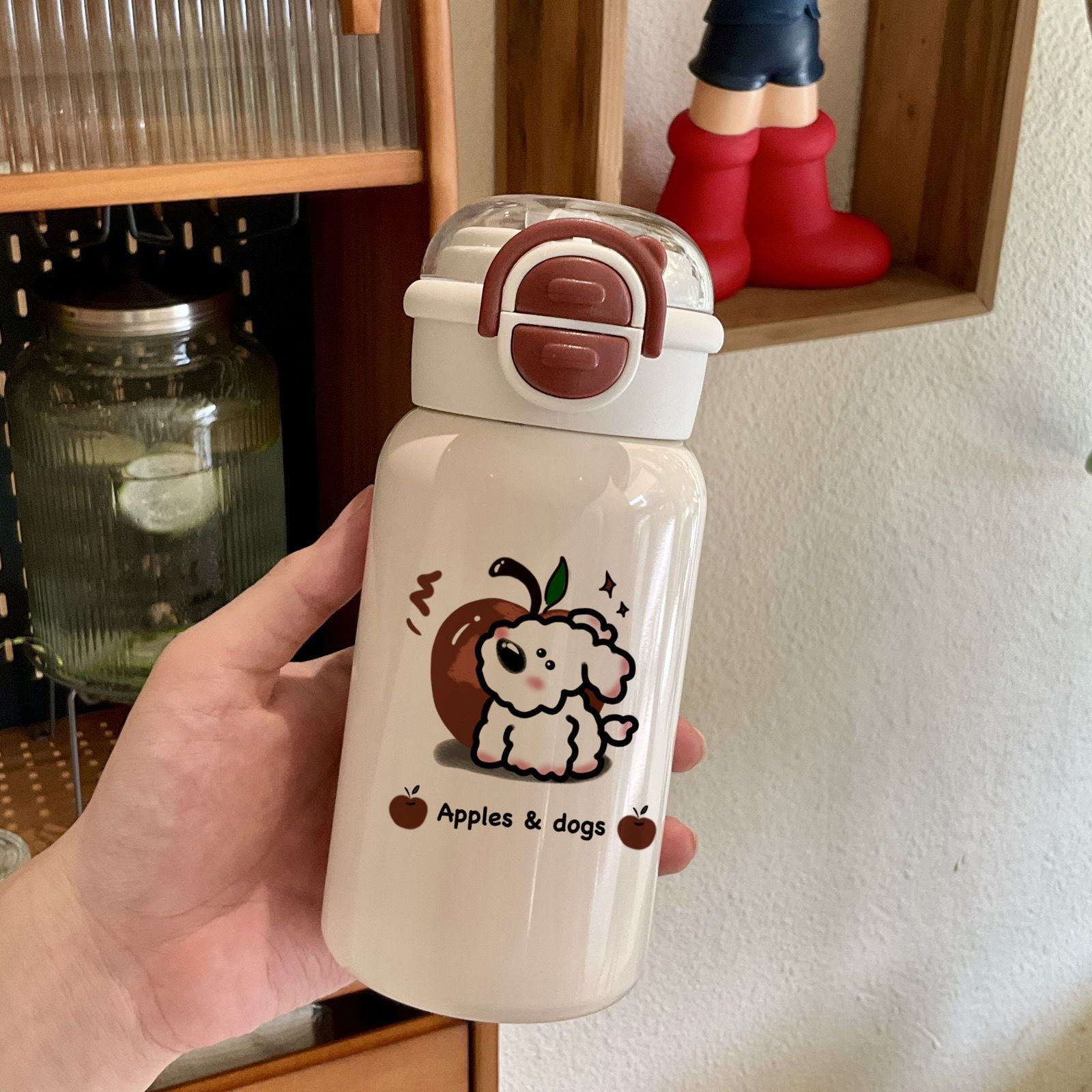 Bình giữ nhiệt inox 316ml, giữ nhiệt nóng lạnh roang silicon sạch sẽ tiện lợi dung tích 500ml BL-007