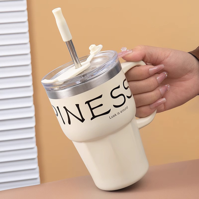 cốc giữ nhiệt, cốc giữ nhiệt có ống hút