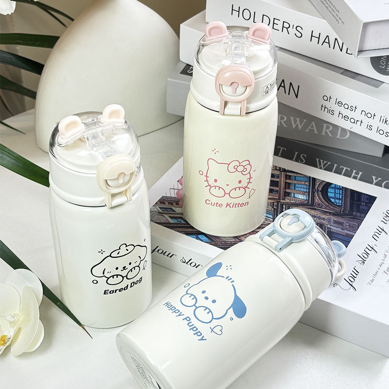 Bình giữ nhiệt 500ml, bình giữ nhiệt hoạt hình 