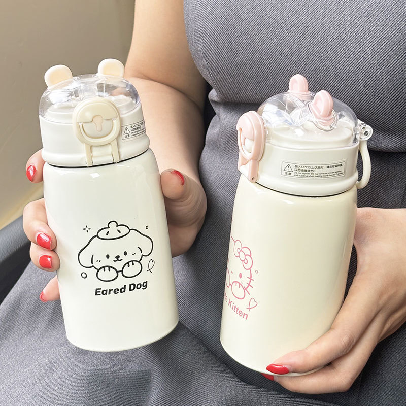 Bình giữ nhiệt 500ml, bình giữ nhiệt hoạt hình 