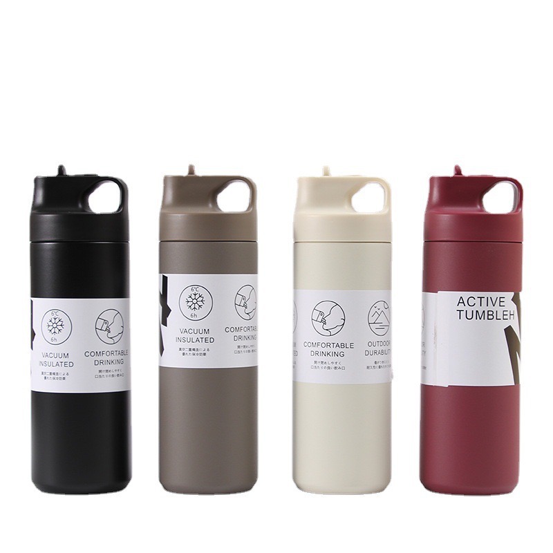 Bình giữ nhiệt 450ml, bình giữ nhiệt inox 304