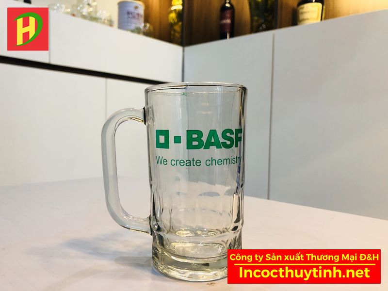 in cốc thủy tinh có quai - in cốc bia thủy tinh