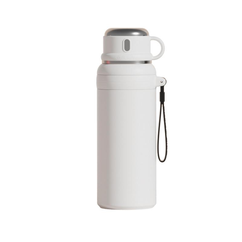 Bình giữ nhiệt 800ml Inox 316, Nắp thông minh, Có uống ống hút, Giữ nhiệt 12-18h TL004