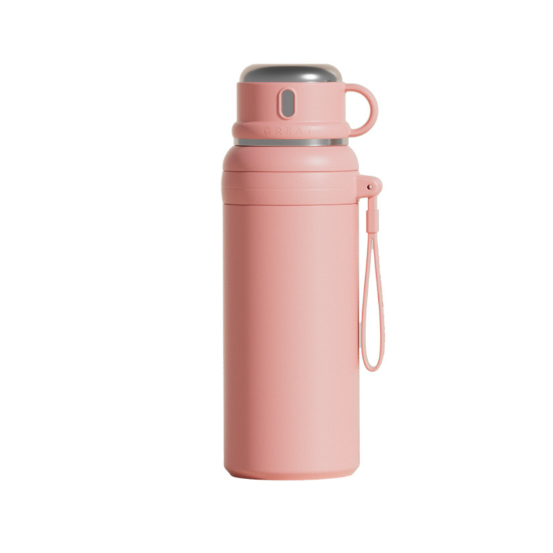 Bình giữ nhiệt 800ml Inox 316, Nắp thông minh, Có uống ống hút, Giữ nhiệt 12-18h TL004