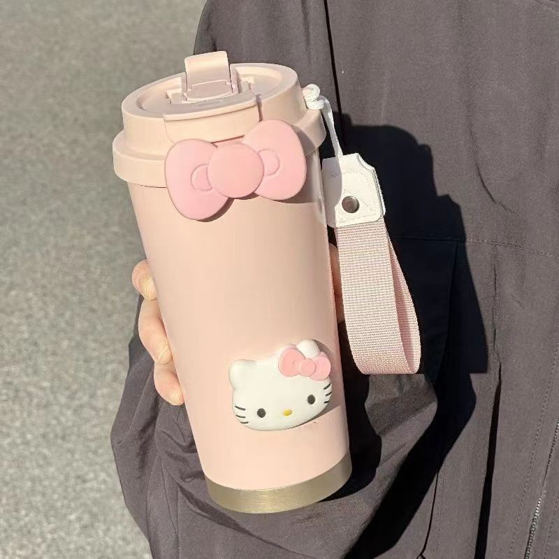 Ly nước Hello Kitty mẫu mới nhất 2024 inox 316 0328